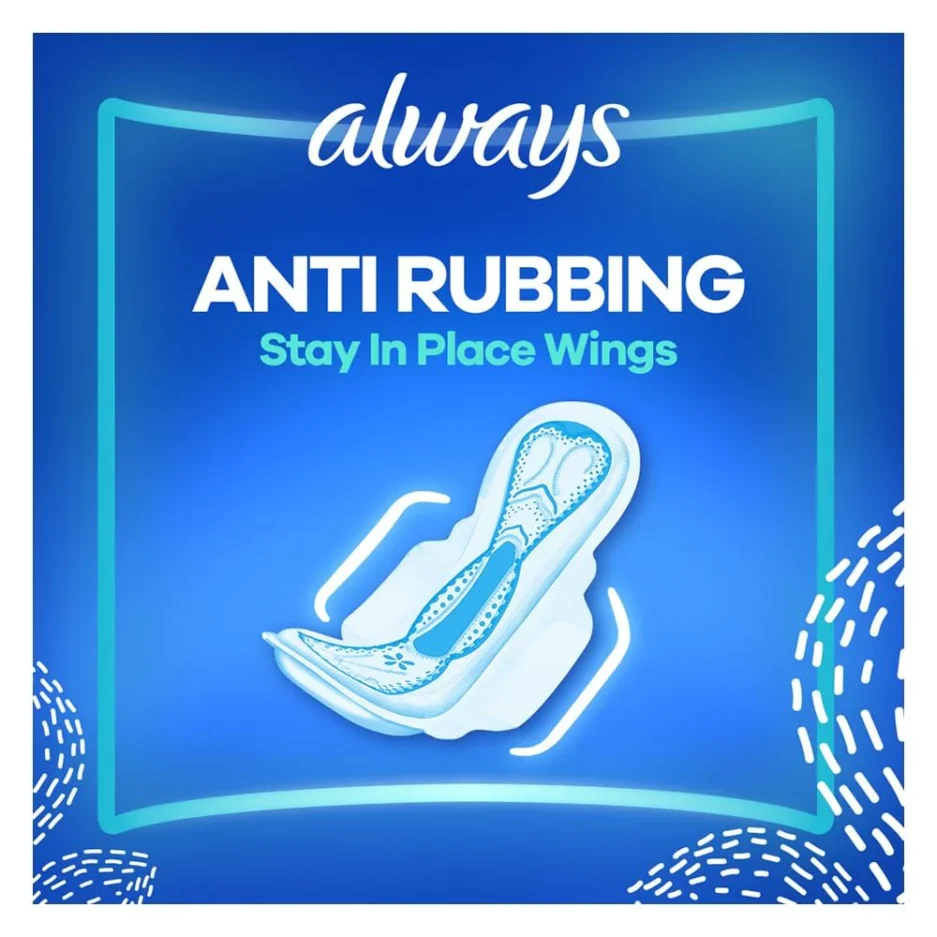 Always Aloe Vera Freshness Maxi Thick Extra Long Pads, 16-Pack - Image 4