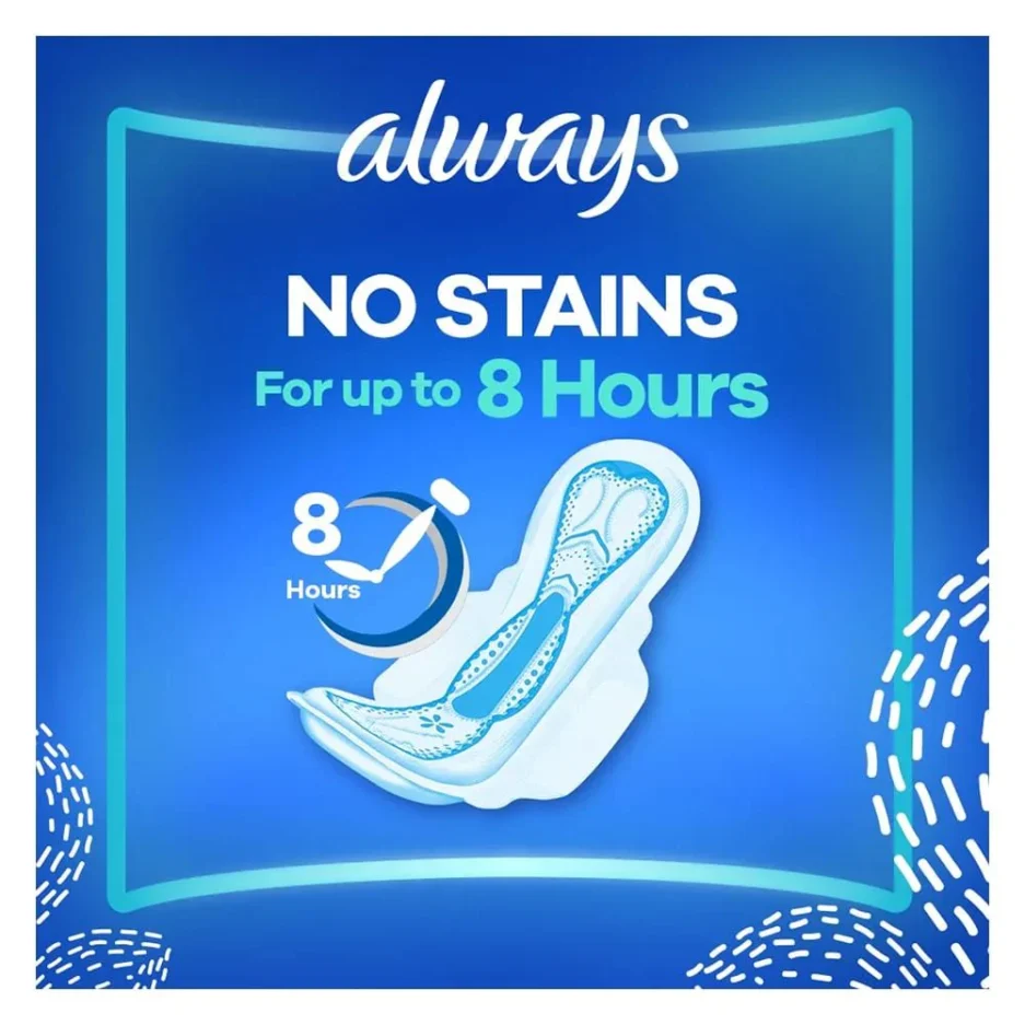 Always Aloe Vera Freshness Maxi Thick Extra Long Pads, 16-Pack - Image 3