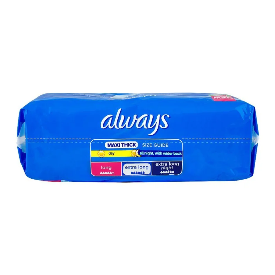 Always Aloe Vera Freshness Maxi Thick Extra Long Pads, 16-Pack - Image 6