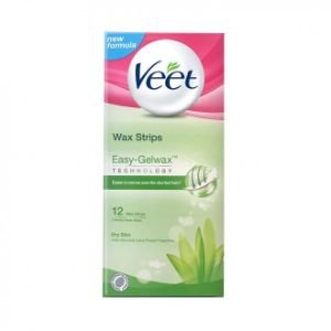 Veet Silk & Fresh Wax Strip Dry Skin 12 strips